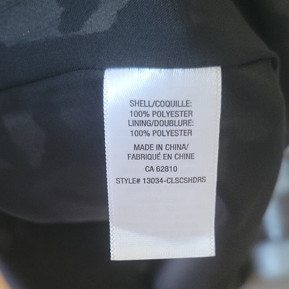 Stylish Black and White Patterned Dress - Picture 8 of 9